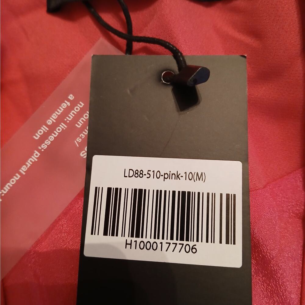 Lioness Blazer Dress Women's Size Medium Pink Belted Jacket Party Night Out Mini - Picture 8 of 13